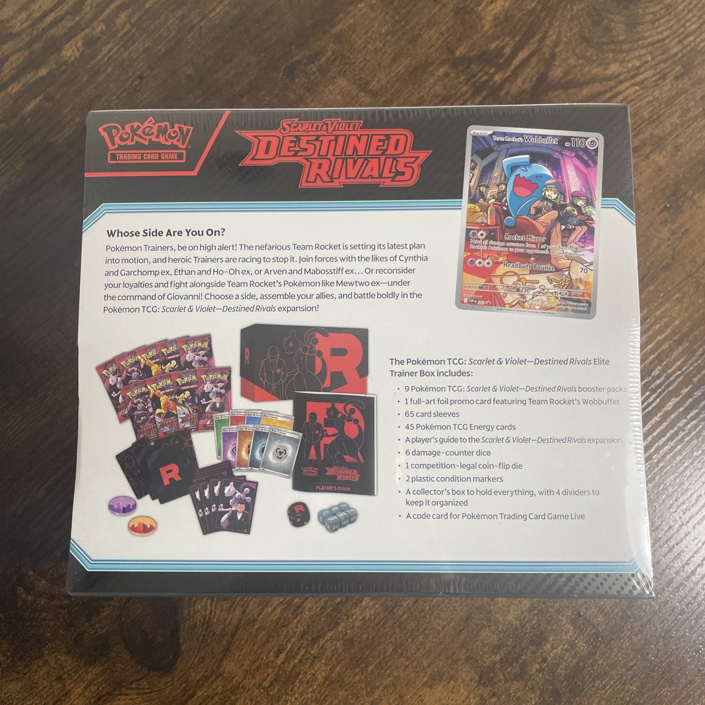 Pokemon TCG: Scarlet & Violet Destined Rivals Elite Trainer Box ETB