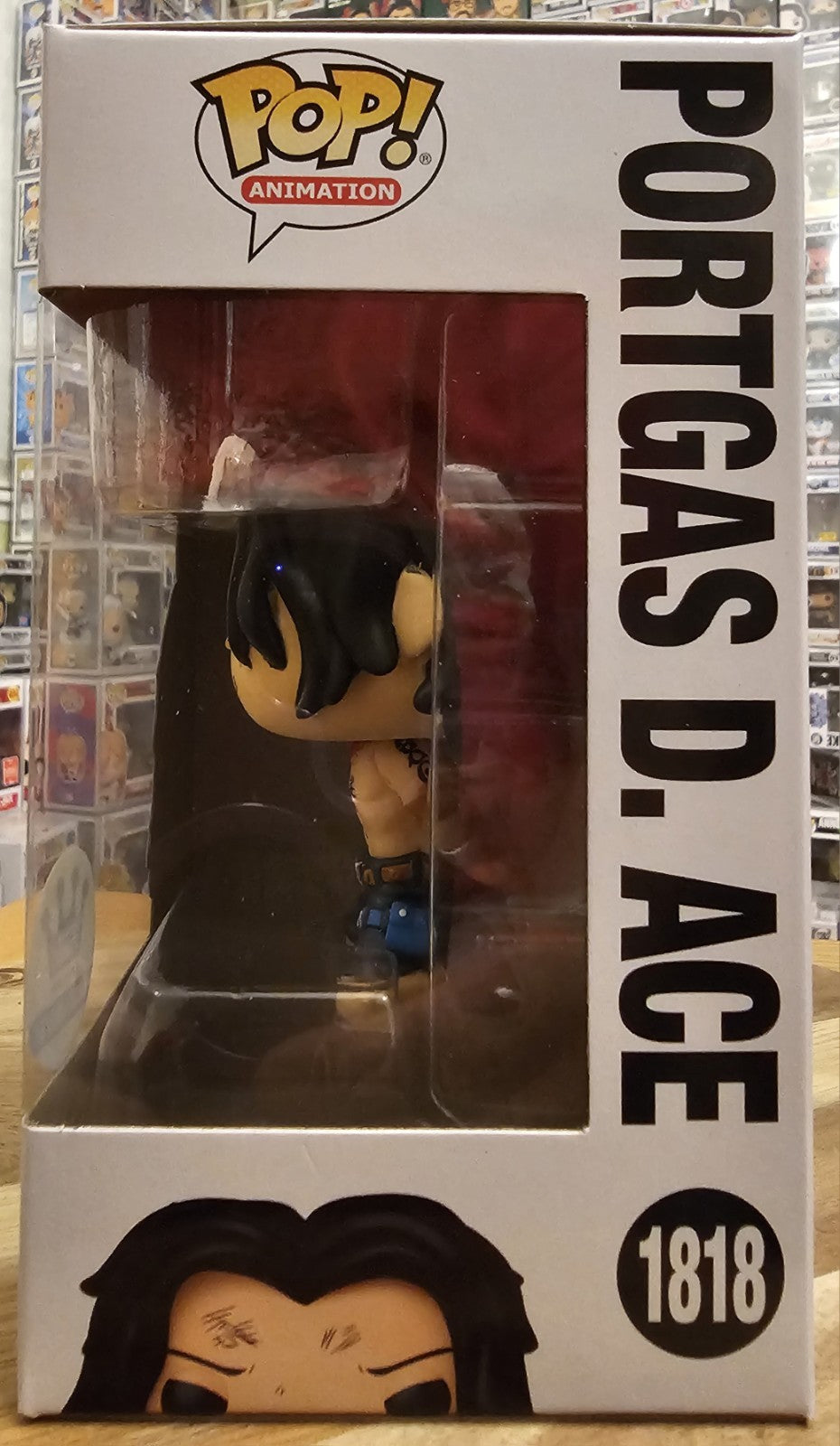 Funko Pop One Piece Portgas D. Ace #1818 Funko Shop Exclusive New Authentic