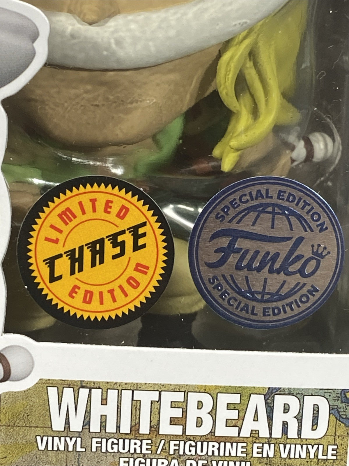 Funko Pop! One Piece CHASE Whitebeard 1270 Figure Limited Edition Funko S.E.