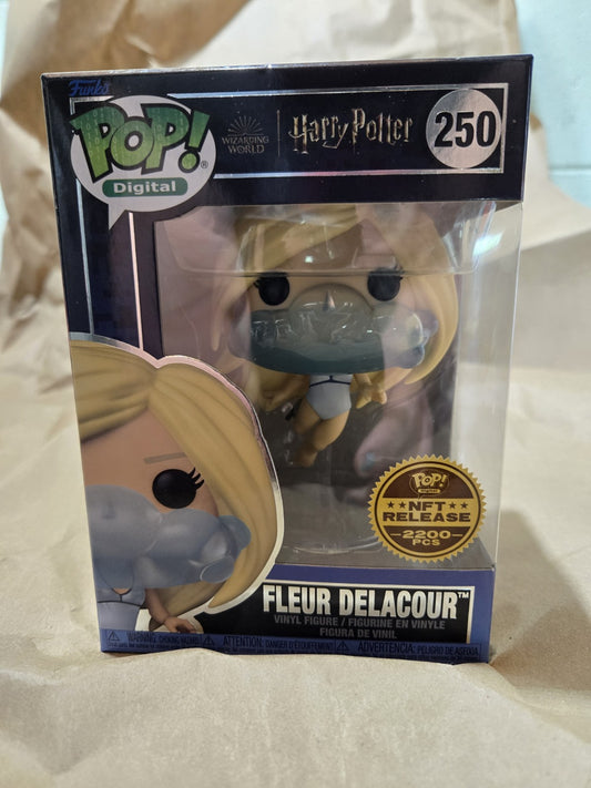 Funko Pop! Digital #250 Harry Potter Fleur Delacour Legendary N.f.t New /2200