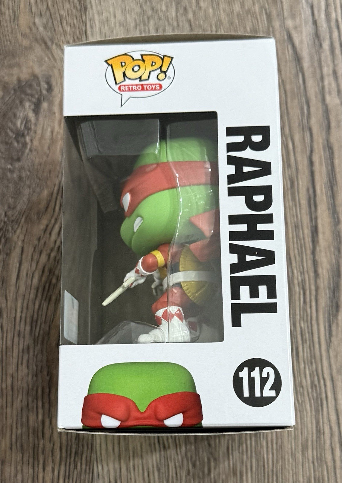 Funko Pop! TMNT X Power Rangers - Raphael #112 2022 Fall Convention Exclusive