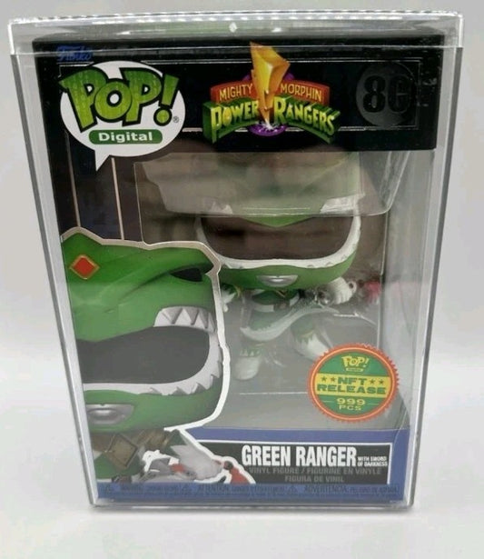 Funko Pop! Green Ranger with Sword of Darkness #80 Digital Grail LE 999 Mint