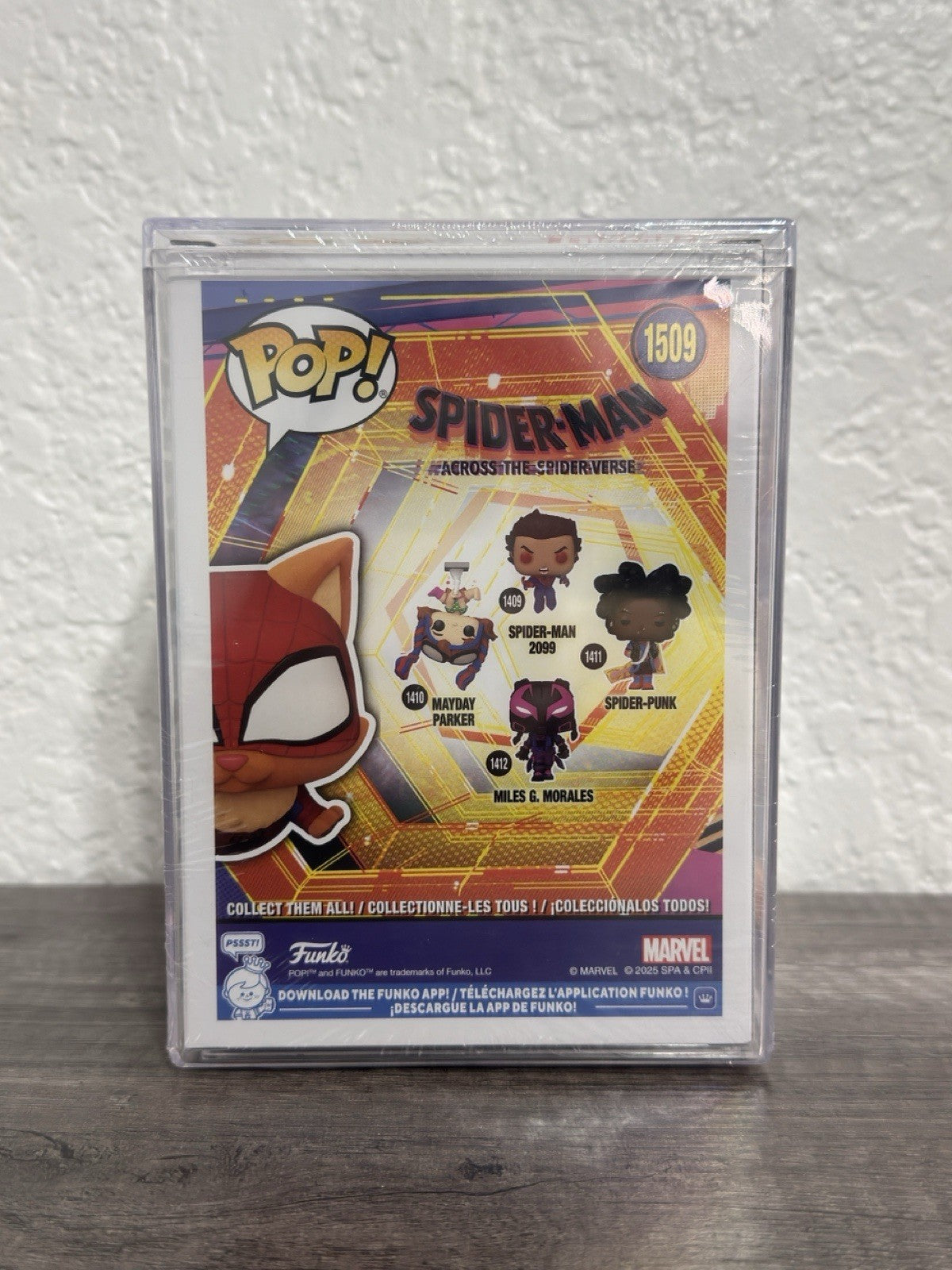 Funko Pop! Marvel: Spider-Man - Spider-Cat #1509 + Protector LE5000 *In Hand*