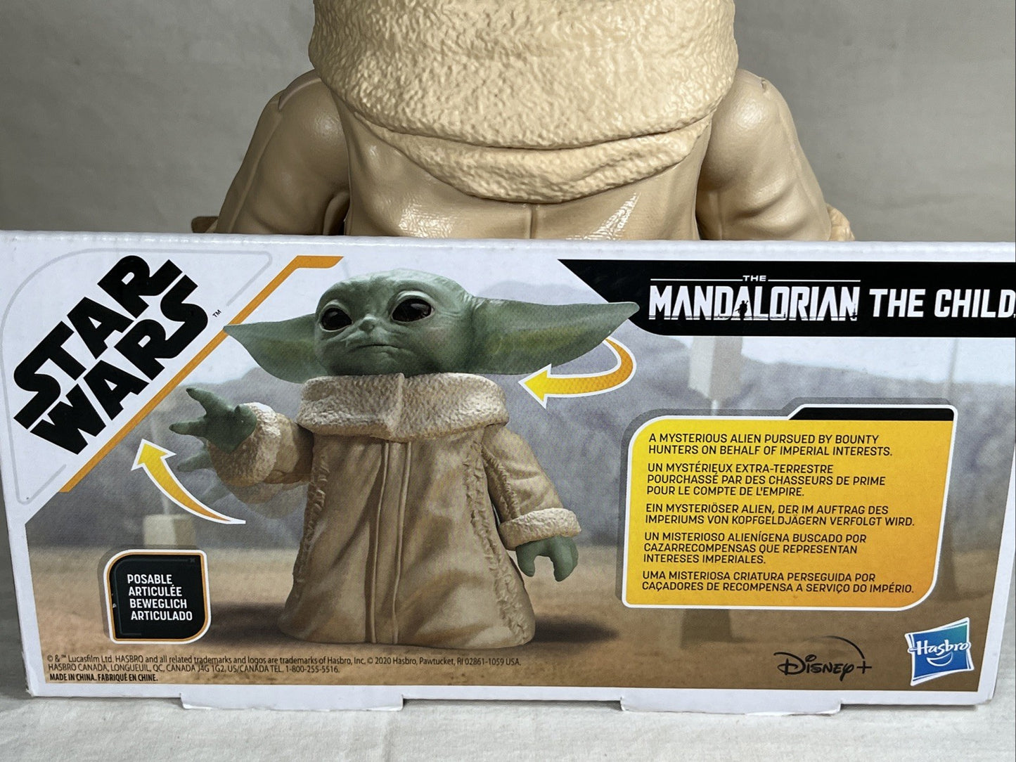 The Child (Grogu) 6.5” Posable Action Figure – Star Wars Mandalorian - New