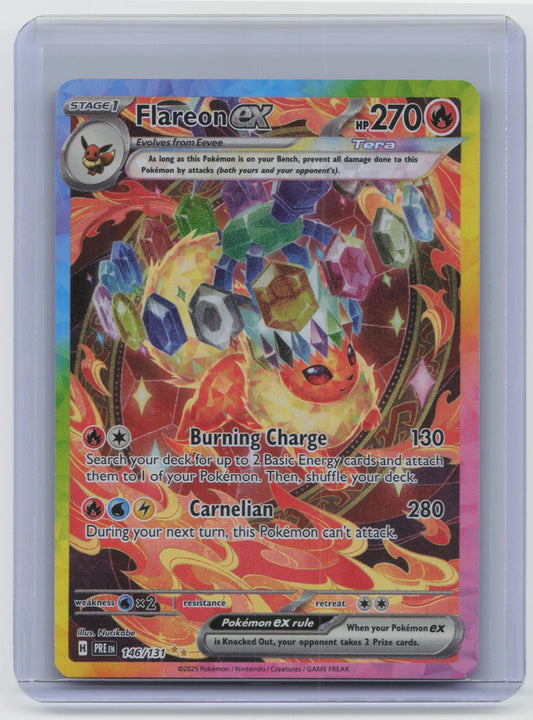 Flareon ex - Special Illustration Rare SV: Prismatic Evolutions 146/131 NM