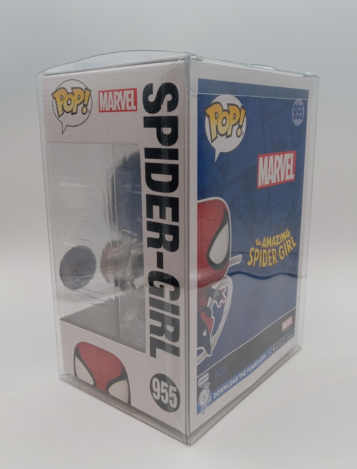 Disney POP Marvel Spider-Girl # 955 Limited Chase Edition Bobble-Head Protector