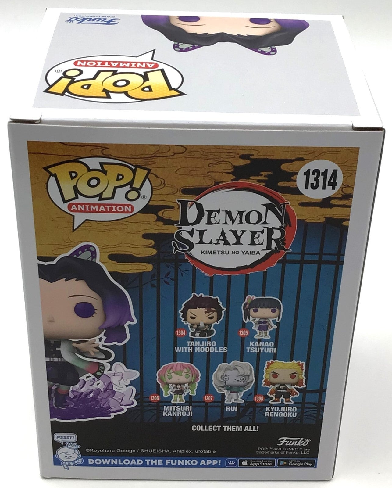 Funko Pop! Demon Slayer Shinobu Kocho #1314 Special Edition with POP Protector