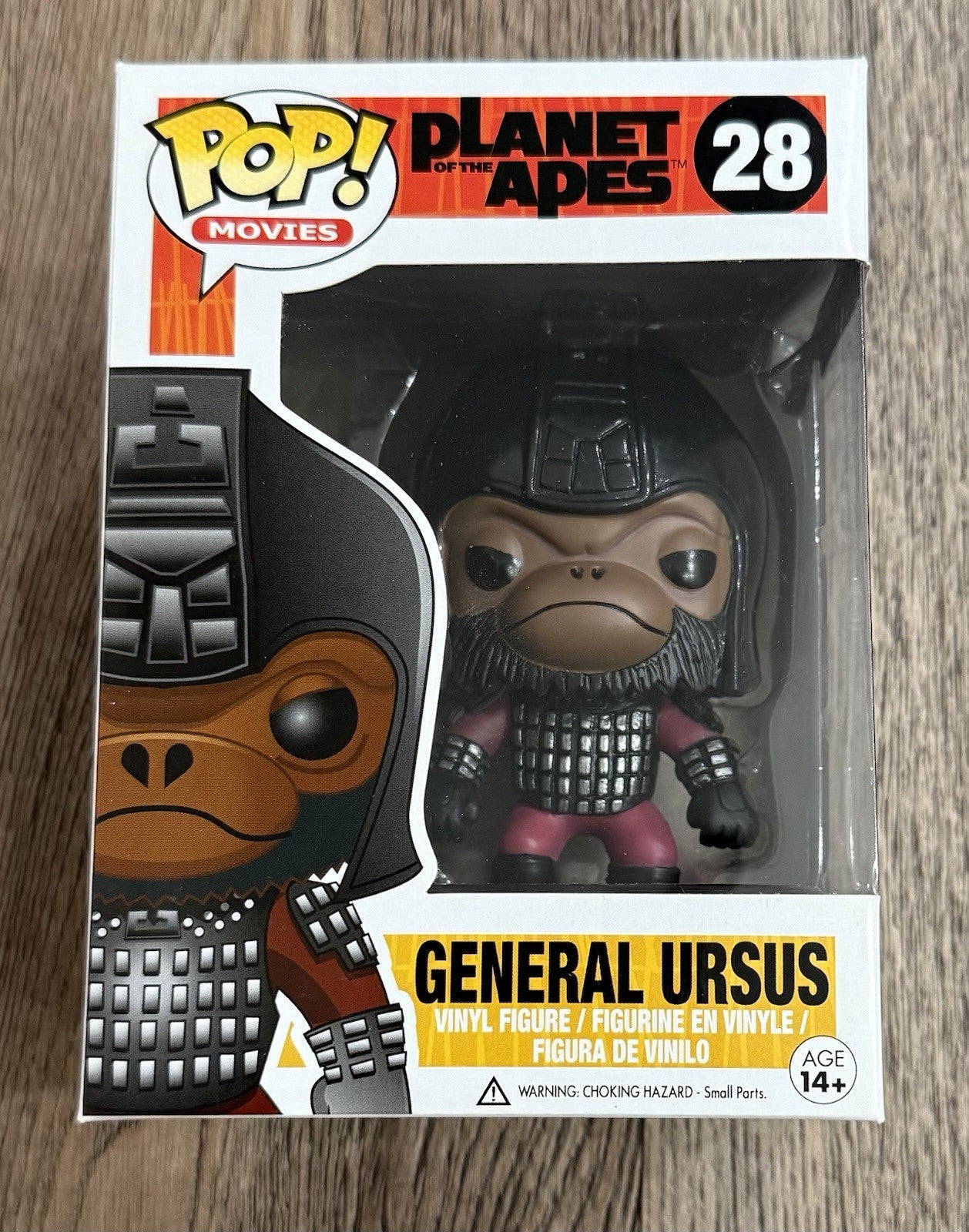 Funko Pop! Movies - Planet Of The Apes: General Ursus #28 Vaulted (2013)