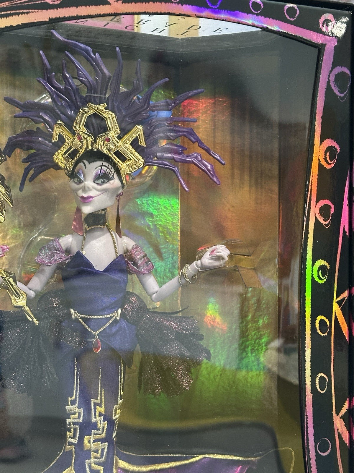 Disney Designer Midnight Masquerade Villains Yzma Doll Limited Ed 1/4500 NIB