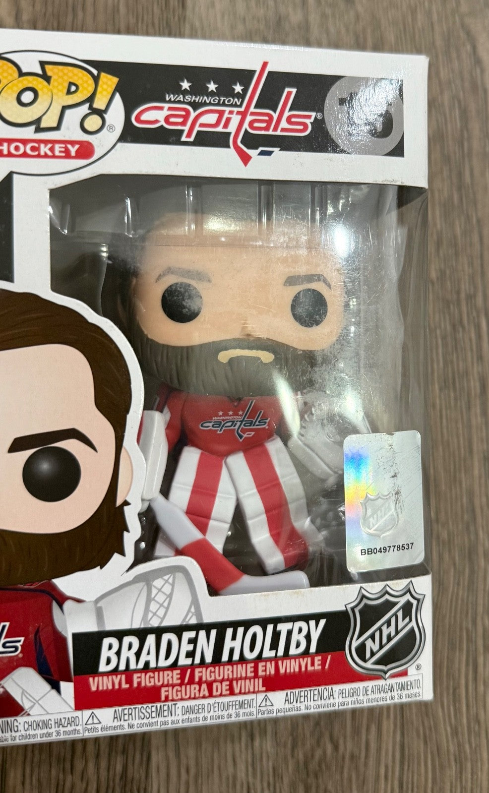 Funko Pop! NHL Hockey Washington Capitals Braden Holtby #16 Vaulted See Photos