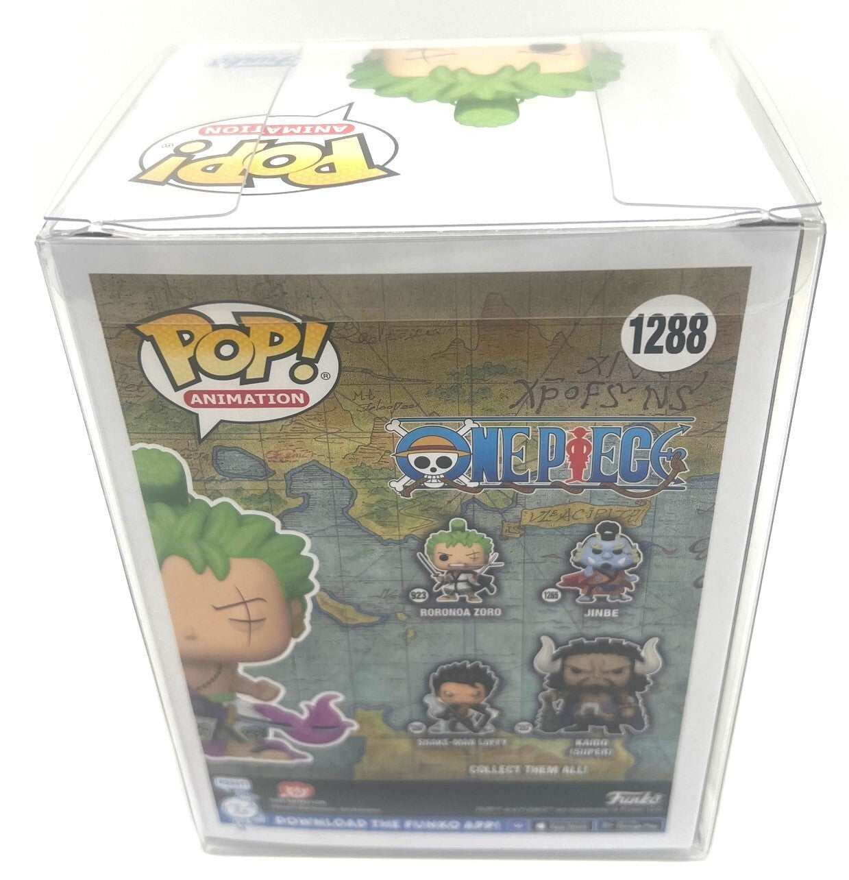 Funko Pop! One Piece Zoro Enma Glow in the Dark #1288 CCI with POP Protector