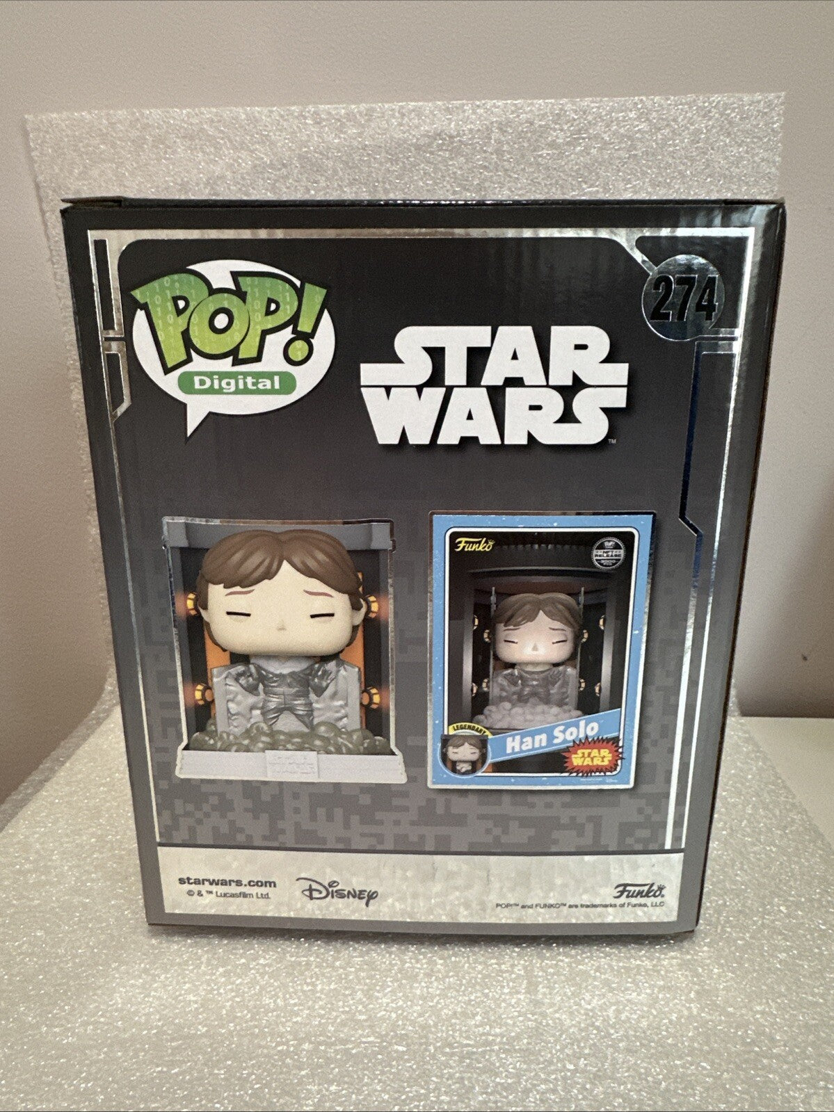 Funko Pop! Deluxe: Star Wars - Han Solo (Digital Pop! Release) - Funko...