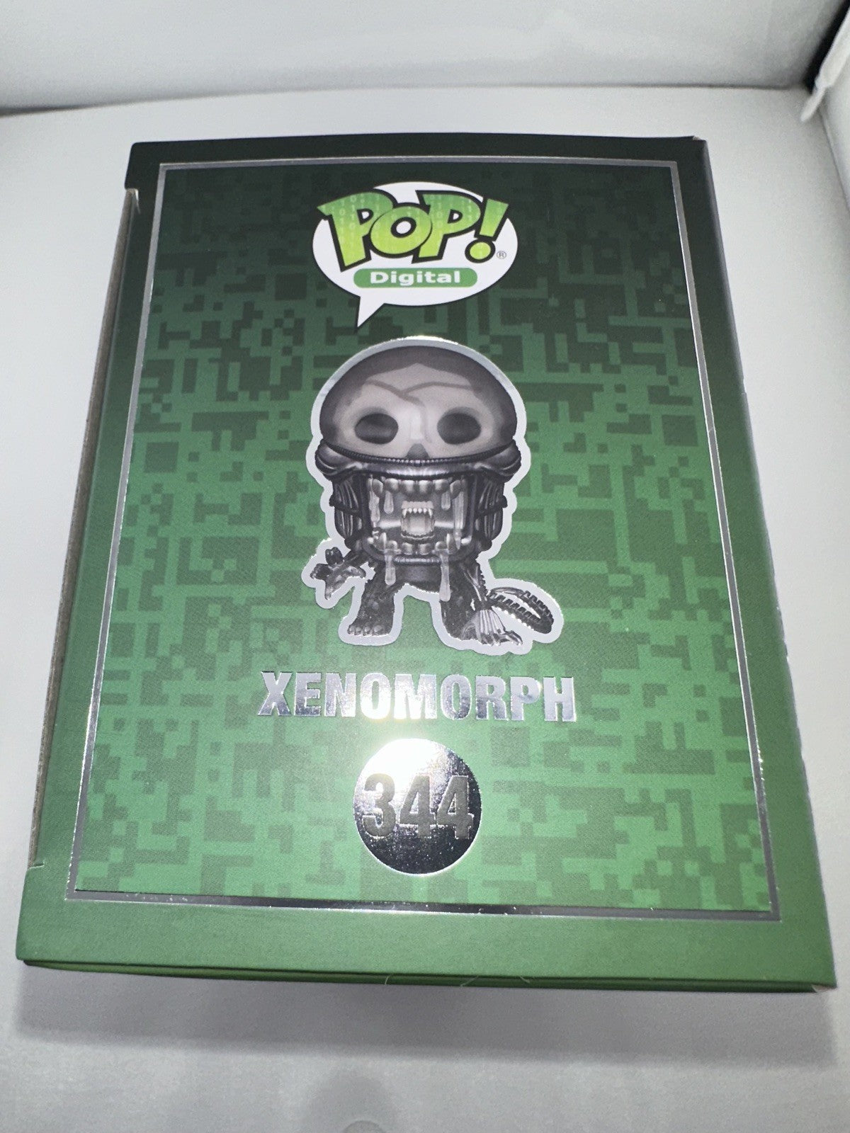 Funko Pop Digital Ultra Alien XENOMORPH GITD 344 Metallic 5000 pcs w/protector
