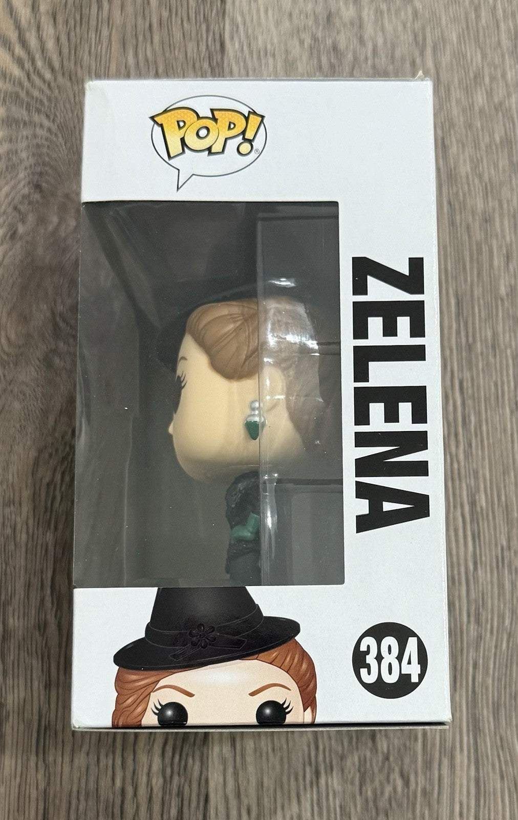 Funko Pop! Once Upon A Time - Zelena#384 Vaulted w/ Protector BOX FLAWS