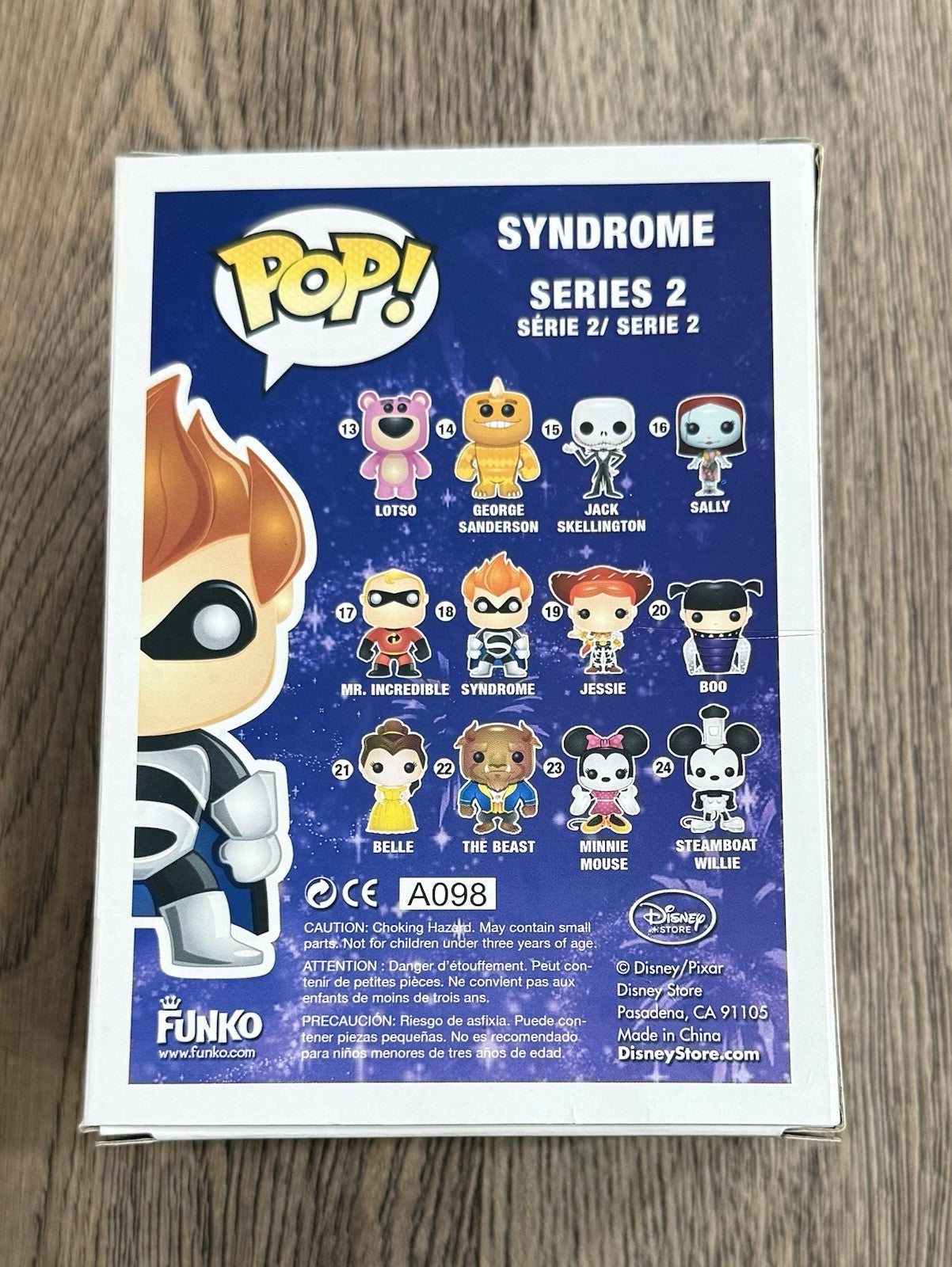 Funko Pop! Disney The Incredibles: Syndrome #18 Store Logo Vaulted OG See Photos