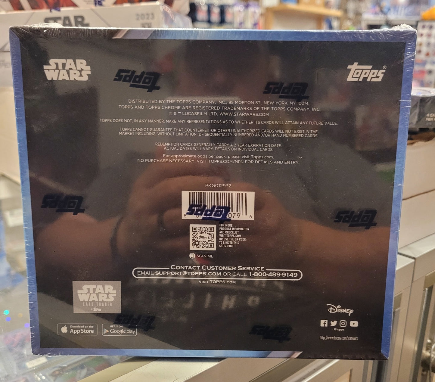 2023 Topps Chrome Black Star Wars Sealed Hobby Box
