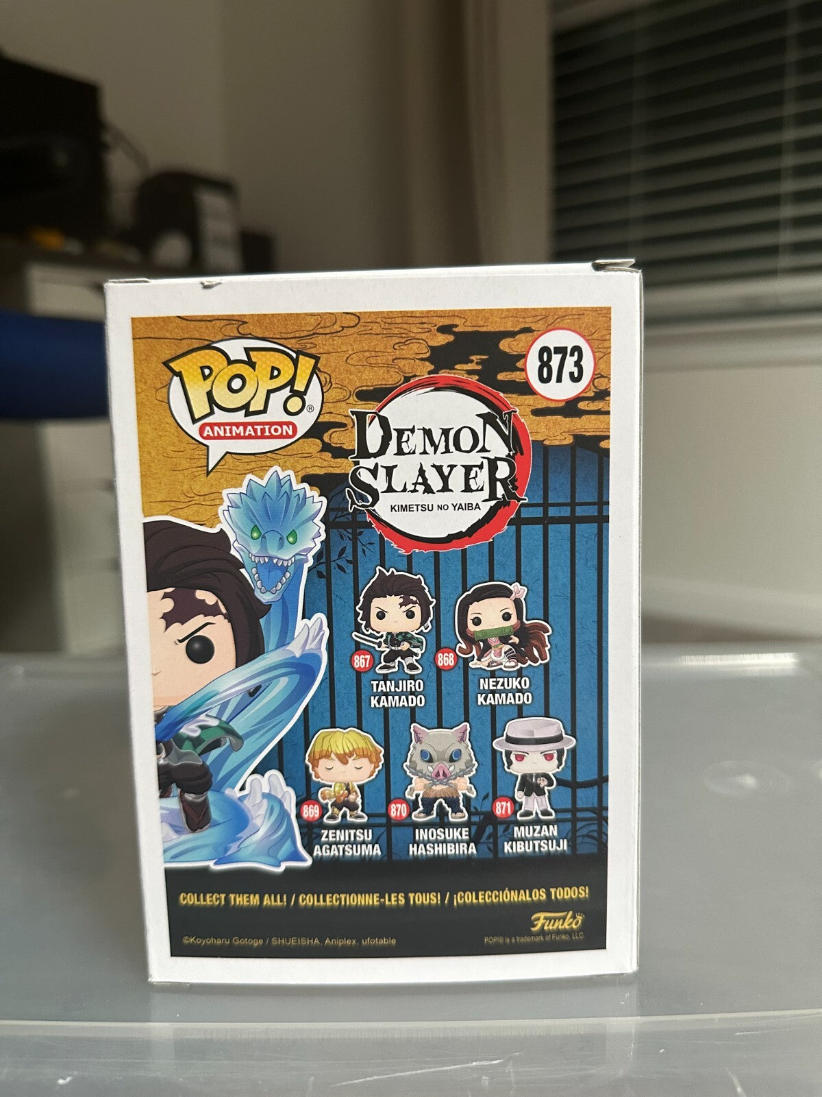 Funko Pop! Animation "Tanjiro Kamado Glow" #873 Demon Slayer Boxlunch