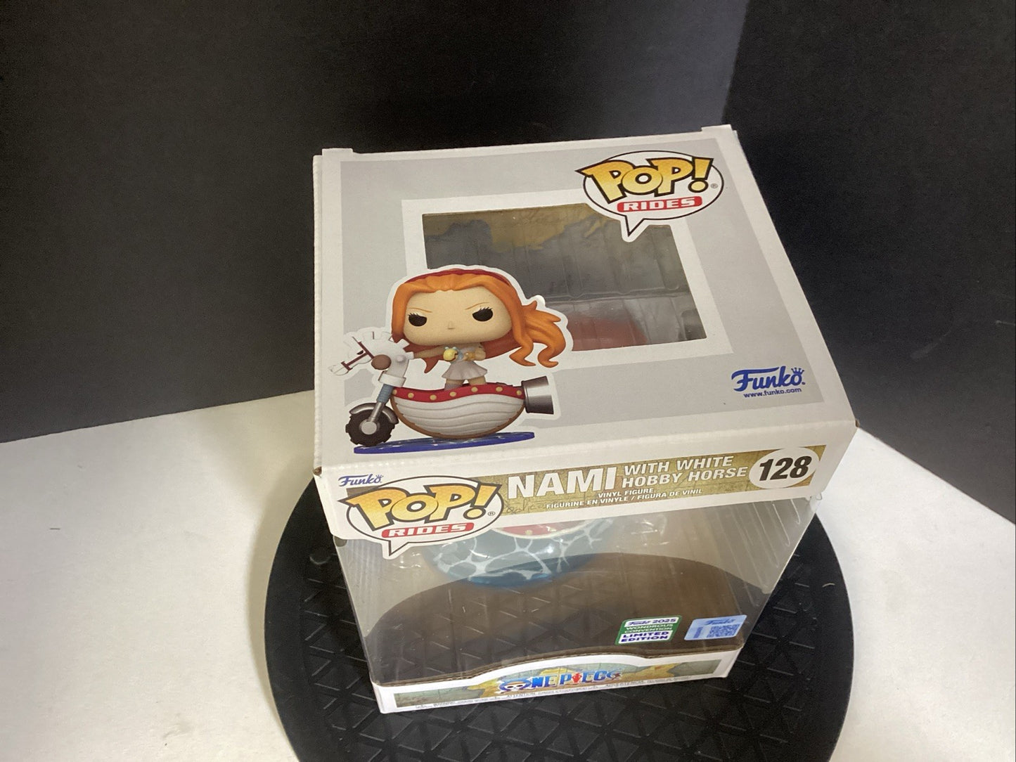 Funko Pop! Rides Deluxe: One Piece - Nami with White Hobby Horse - WonderCon #1