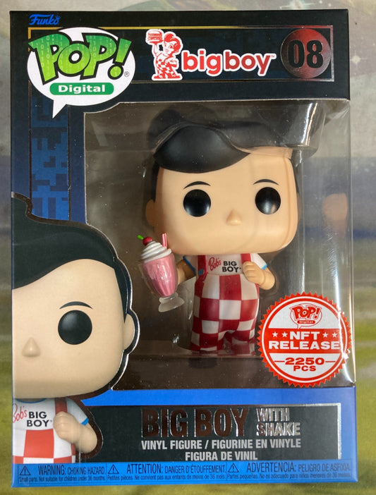 Funko Pop! Vinyl: Ad Icons - Big Boy with Shake (Digital Pop! Release) 2250pcs
