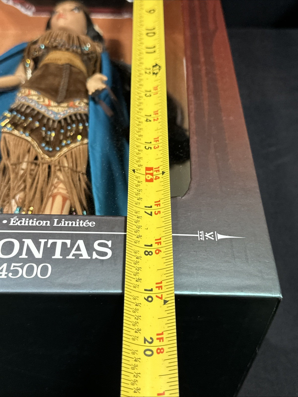 Disney Pocahontas 17" Doll Limited Edition #3056/4500 Disney Store