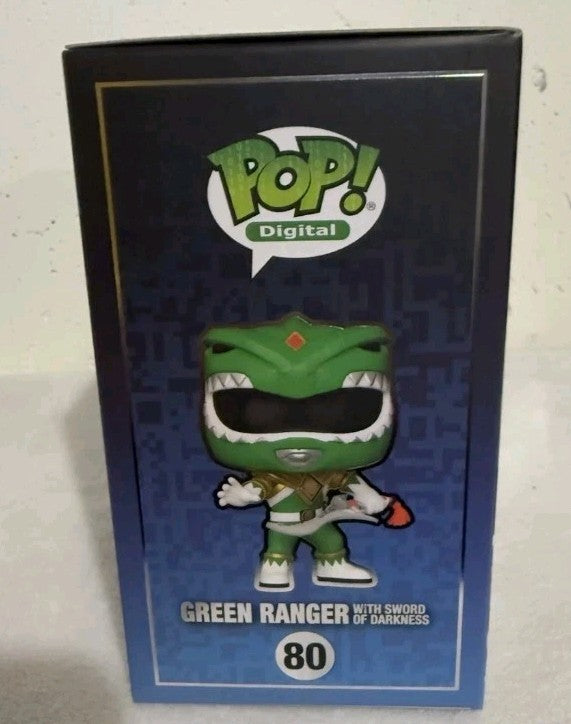 Funko Pop! Green Ranger with Sword of Darkness #80 Digital Grail LE 999 Mint