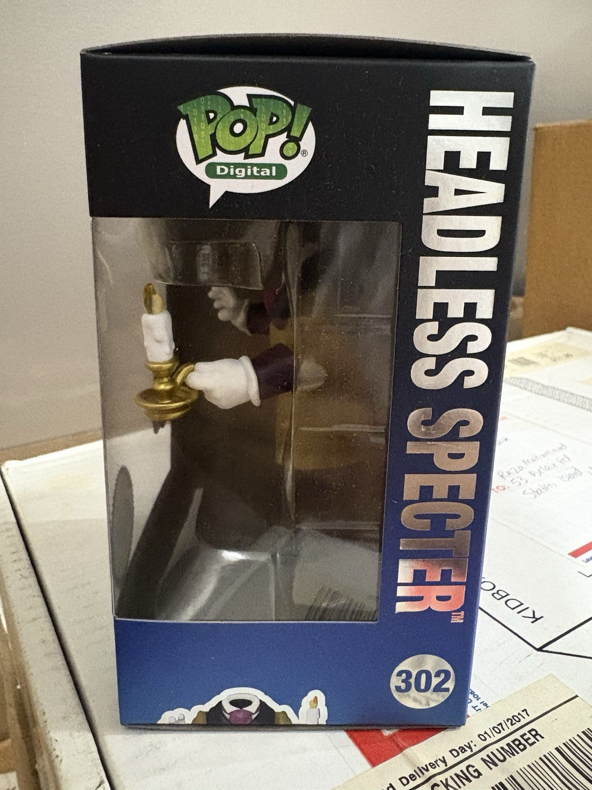 Funko POP! Digital #302 Scooby Doo Headless Specter Legendary LE1900 W/Protector
