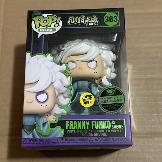Funko POP! Digital Funkoween Franny Funko as Banshee LE1900 #363 +Protector