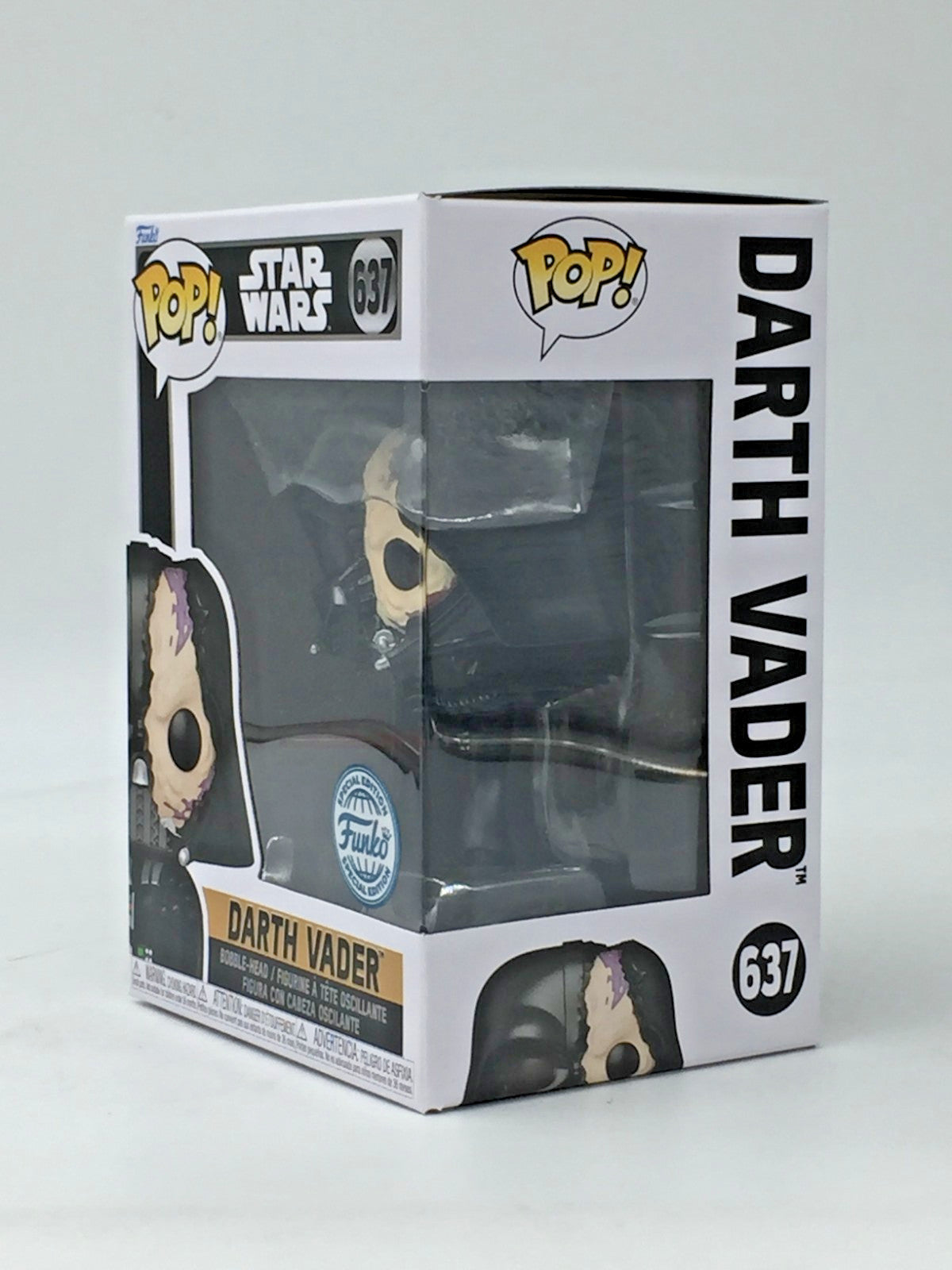 Funko Pop! Star Wars Darth Vader #637 Funko Special Edition  With Pop Protector