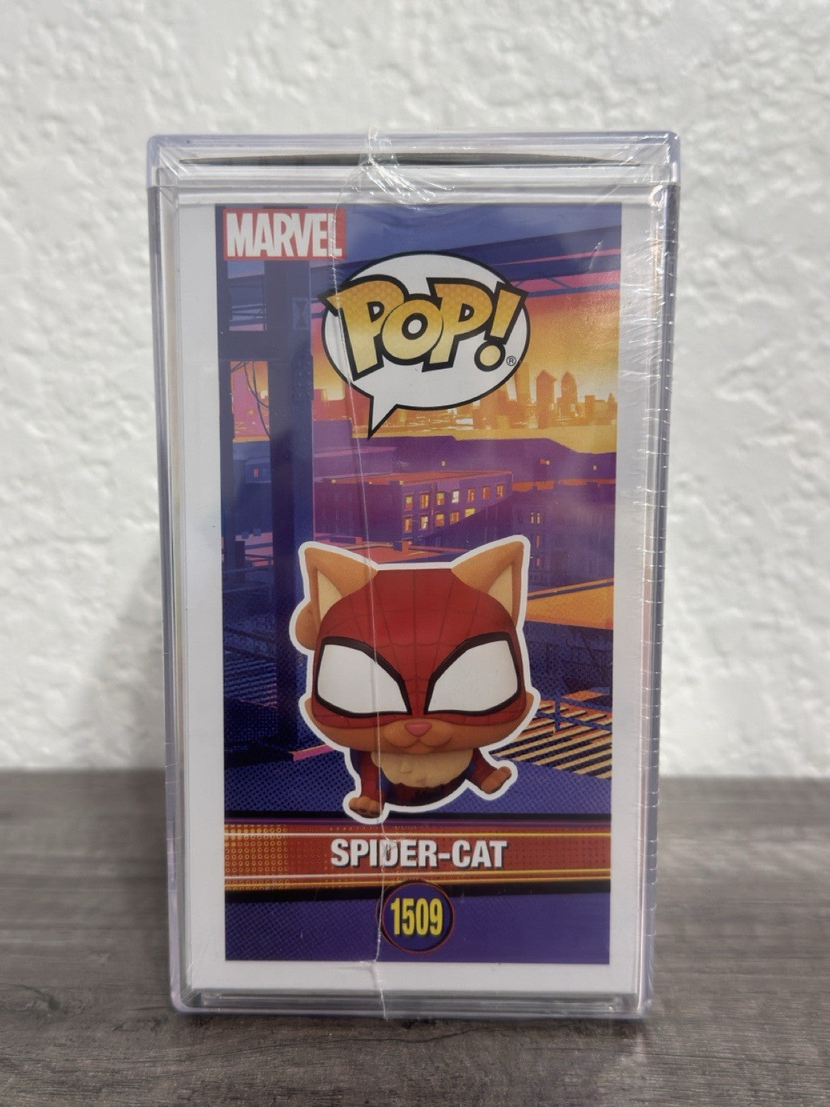 Funko Pop! Marvel: Spider-Man - Spider-Cat #1509 + Protector LE5000 *In Hand*