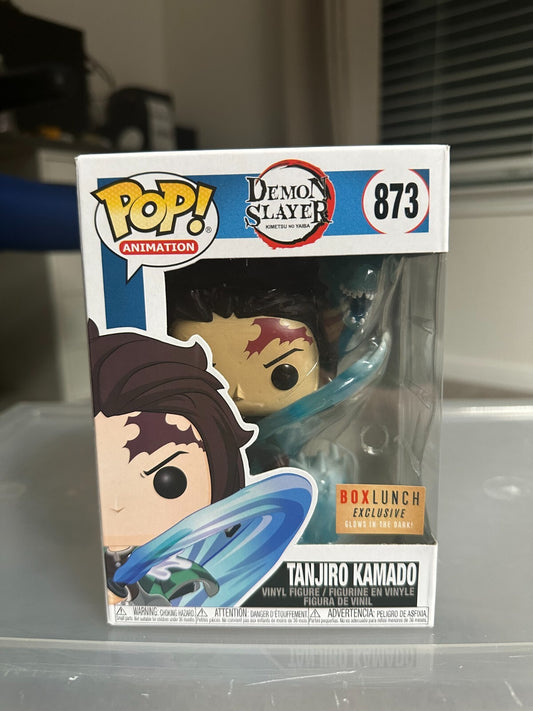 Funko Pop! Animation "Tanjiro Kamado Glow" #873 Demon Slayer Boxlunch