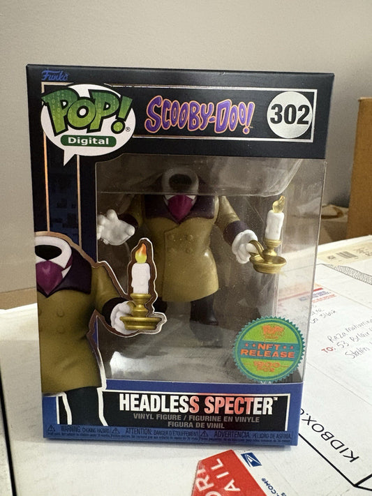 Funko POP! Digital #302 Scooby Doo Headless Specter Legendary LE1900 W/Protector