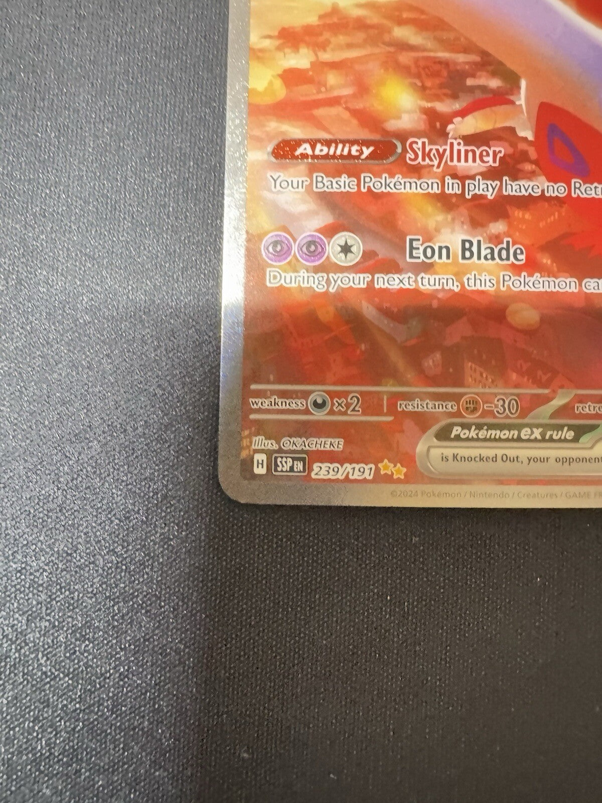 Pokémon Latias ex 239/191 Surging Sparks Holo special illustration Rare Full Art
