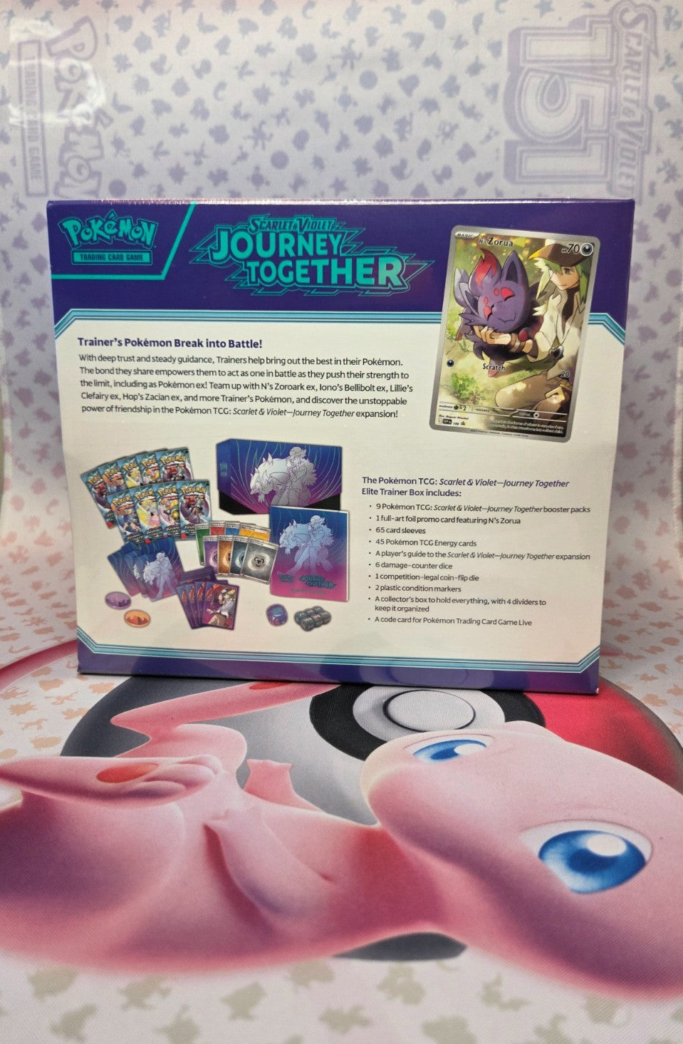 Pokemon TCG SV09 Journey Together Elite Trainer Box ETB Sealed - One Box
