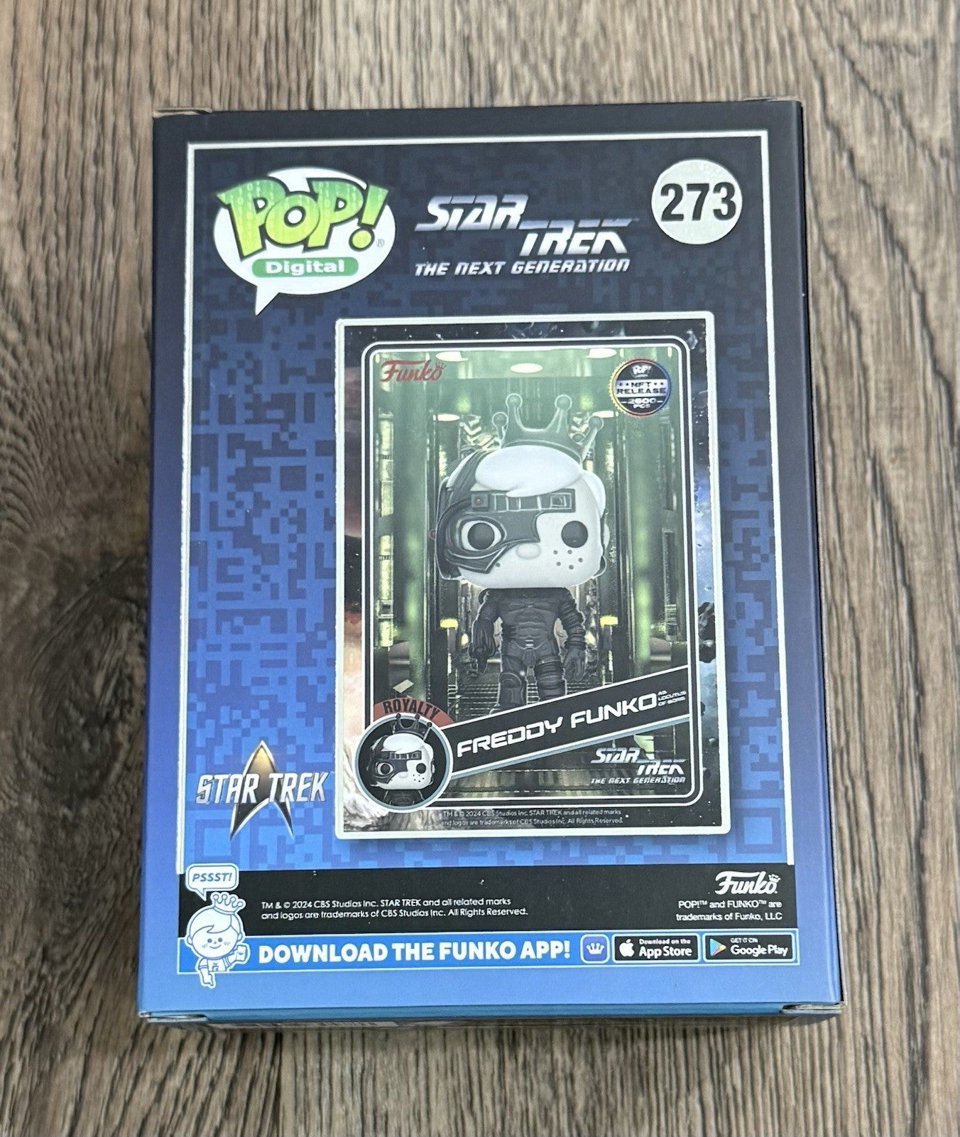Funko Pop! Digital - Star Trek: Freddy Funko As Locutus Of Borg #273 LE 2600