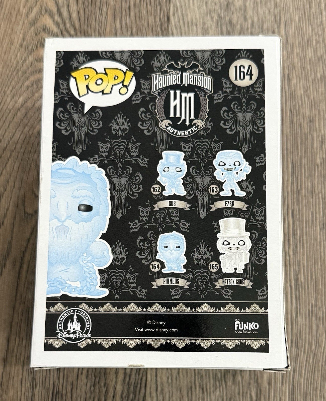 Funko Pop! The Haunted Mansion Gus #164 (Phineas Error) Disney Parks Exclusive