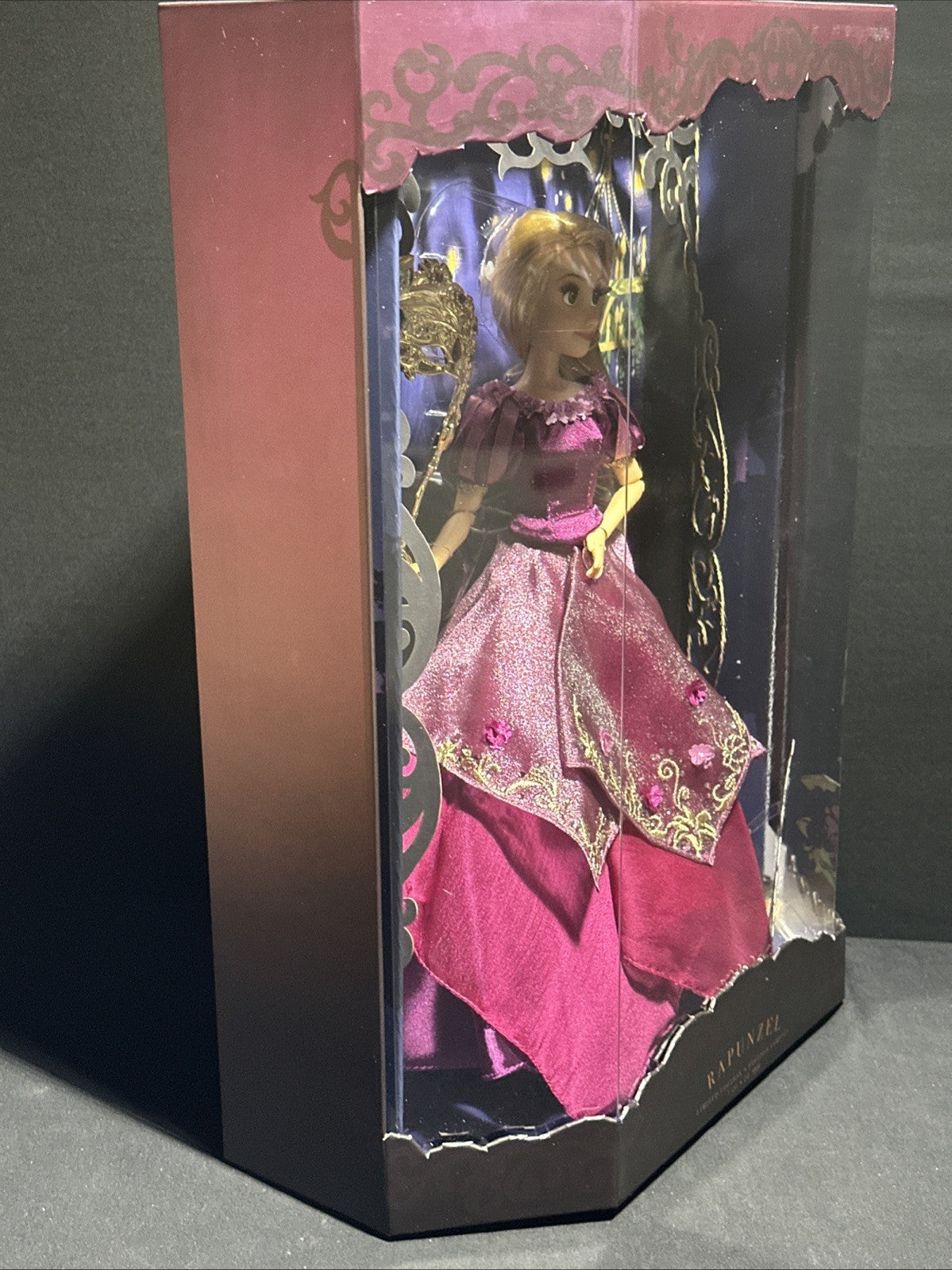 Disney RAPUNZEL Limited Edition Doll Midnight Masquerade Designer Collection