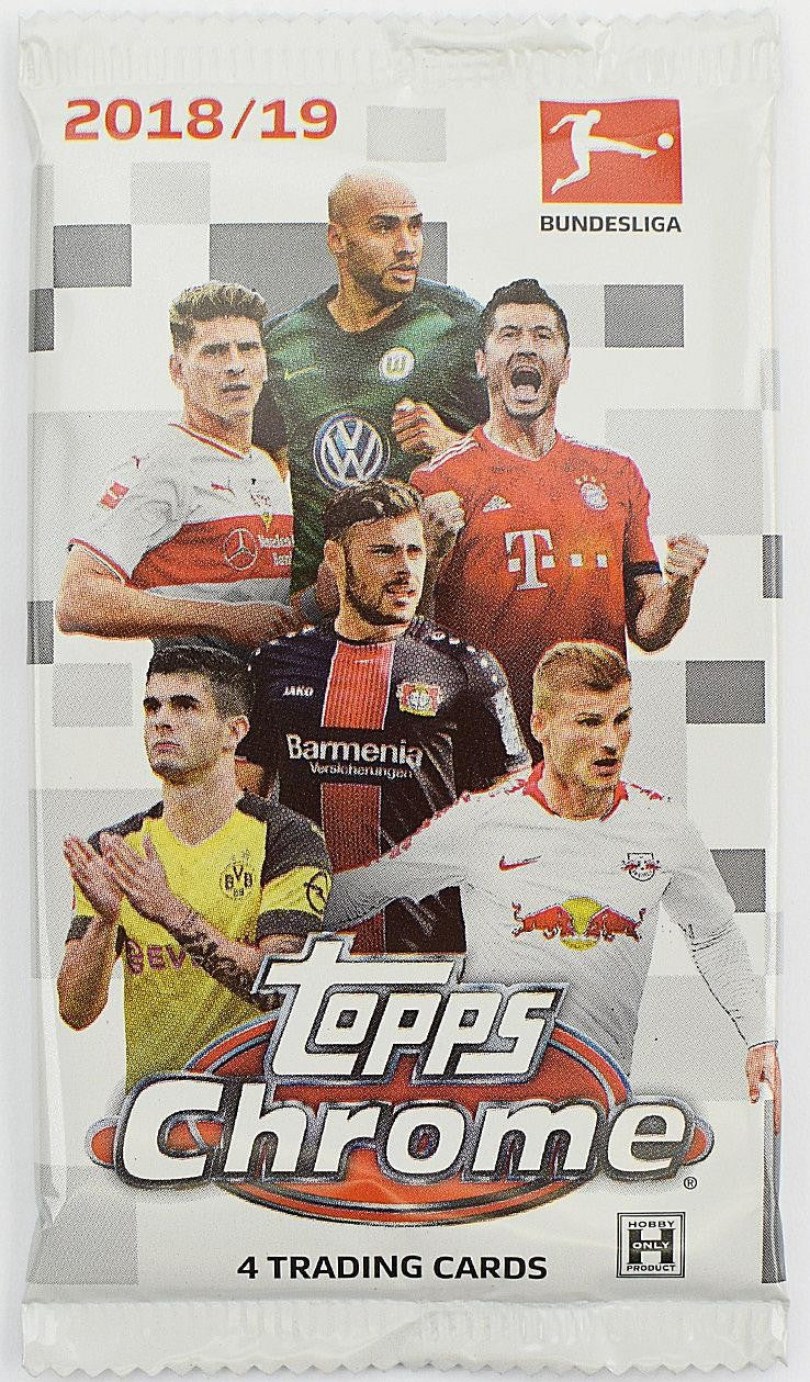 2018/19 TOPPS CHROME BUNDESLIGA SOCCER HOBBY BOX
