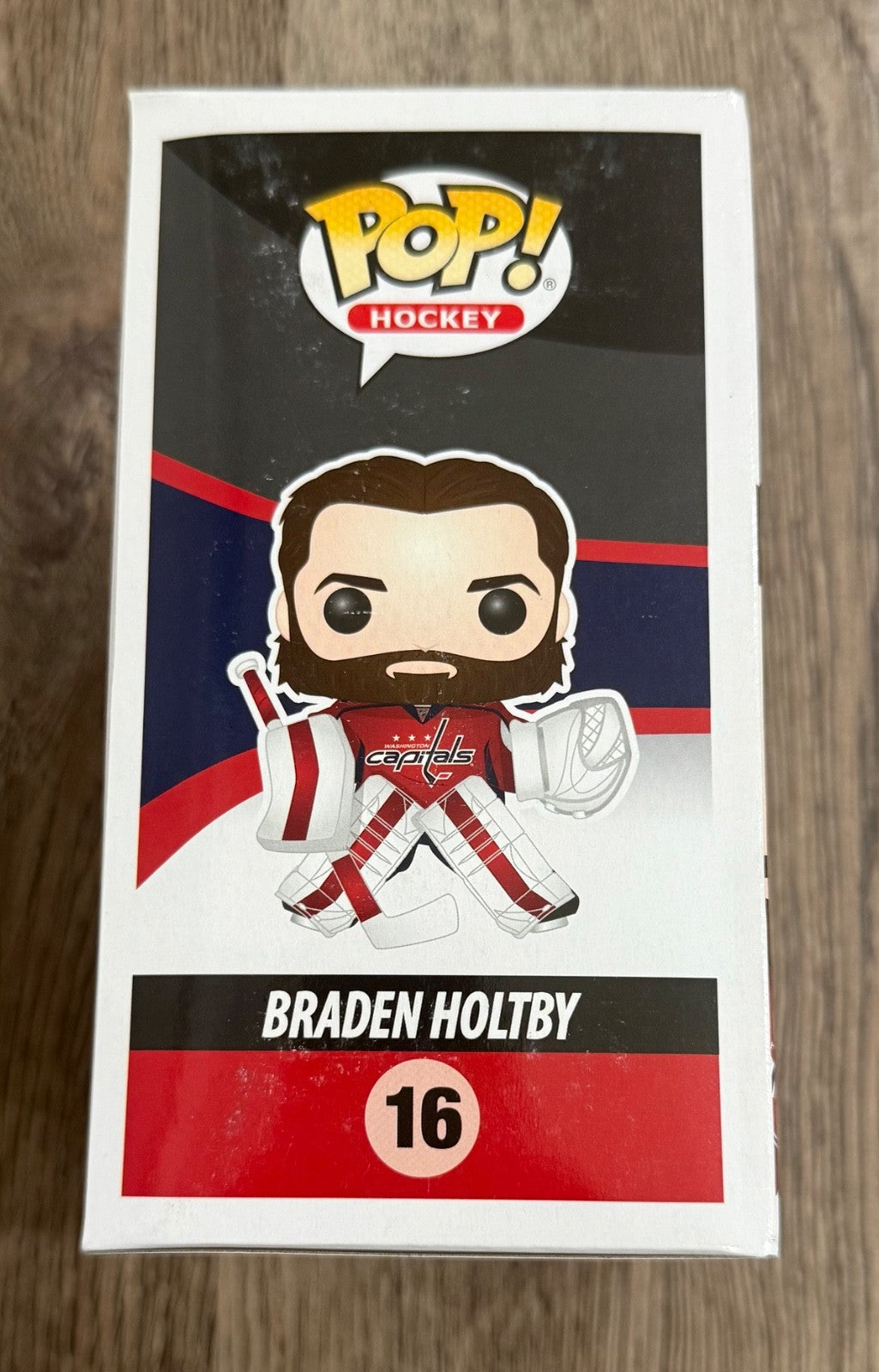 Funko Pop! NHL Hockey Washington Capitals Braden Holtby #16 Vaulted See Photos