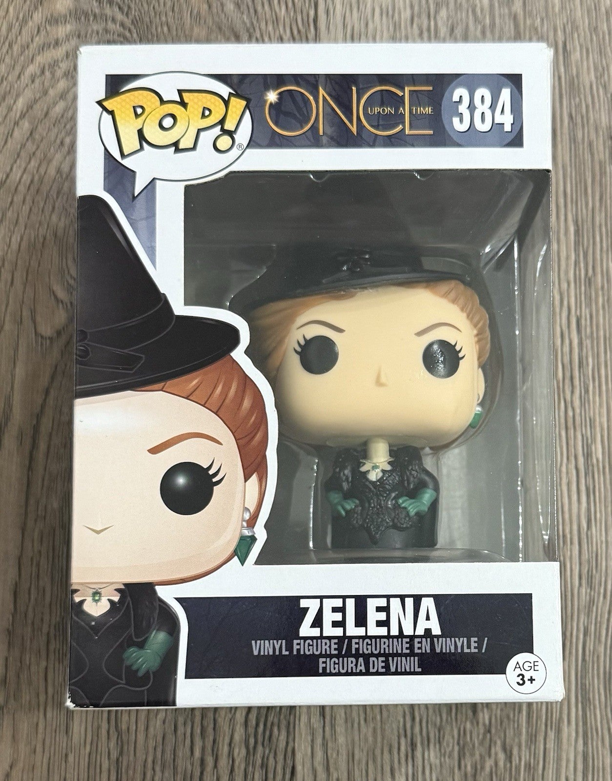 Funko Pop! Once Upon A Time - Zelena#384 Vaulted w/ Protector BOX FLAWS