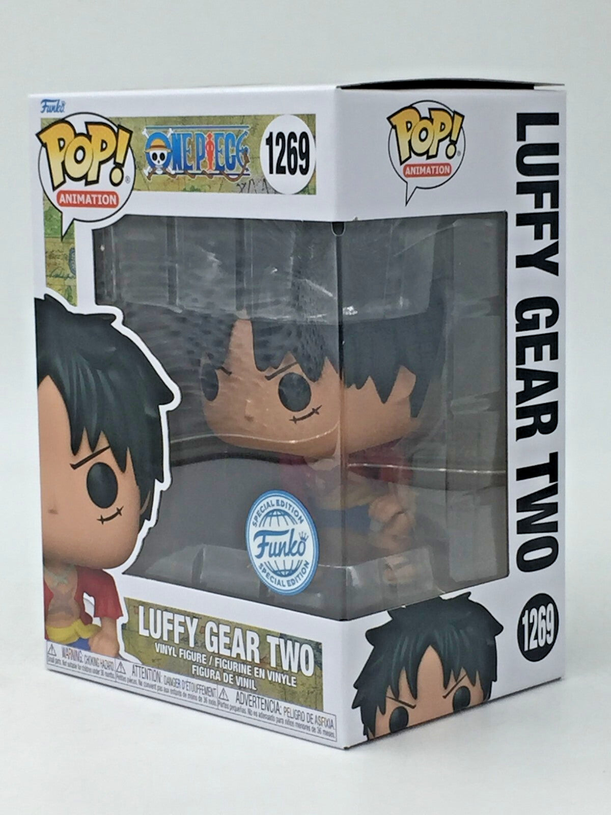 Funko Pop! Animation One Piece Luffy Gear Two #1269 Funko SE With Pop Protector