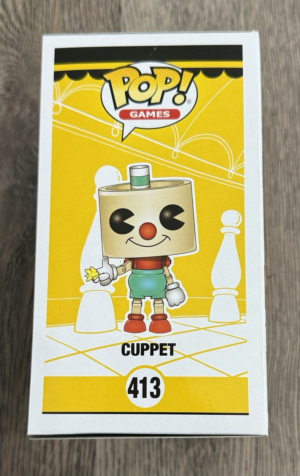 Funko Pop! Cuphead - Cupett #413 Vaulted w/ Protector