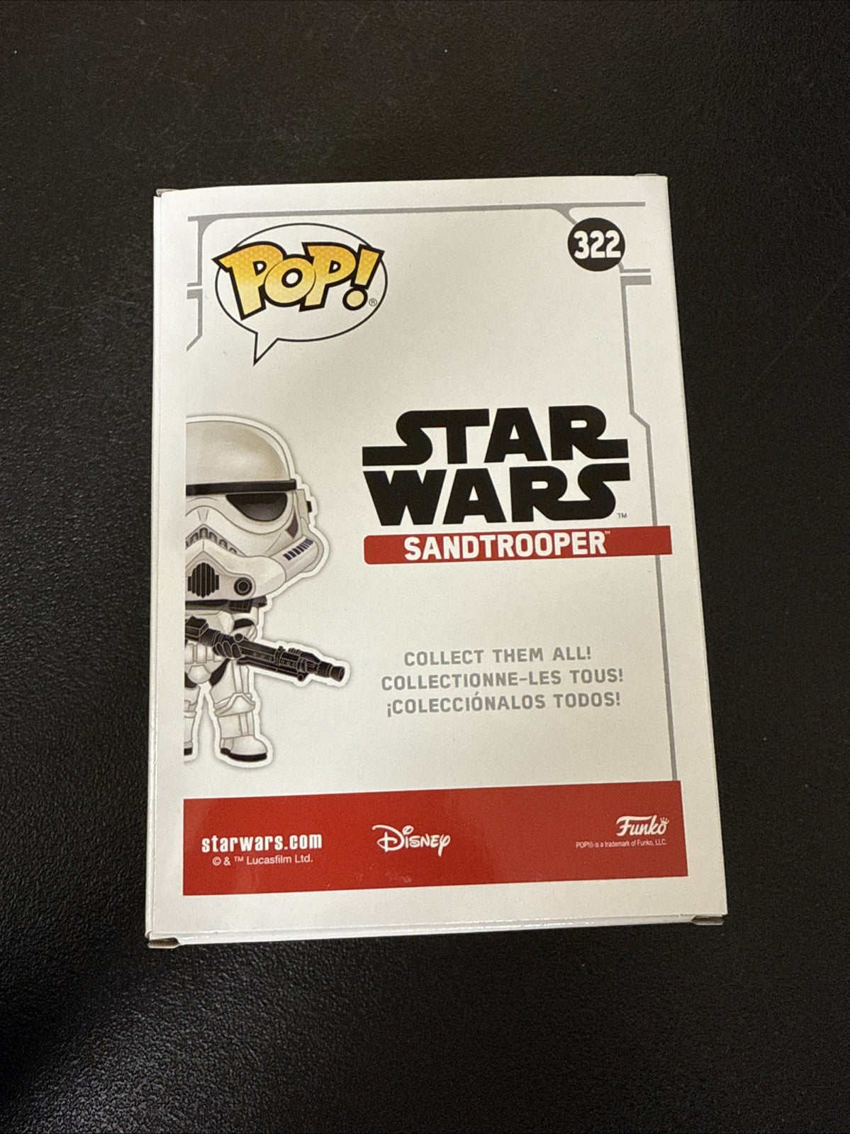 Funko Pop! Sandtrooper 322 NYCC Exclusive Star Wars Limited Edition Disney 2019