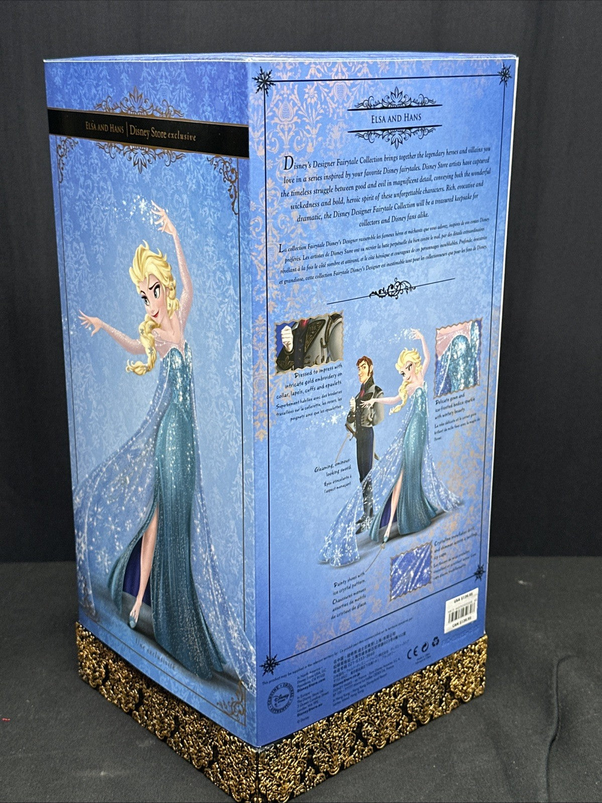 Disney Designer Fairytale Elsa And Hans Dolls Limited Edition 6000 #2091