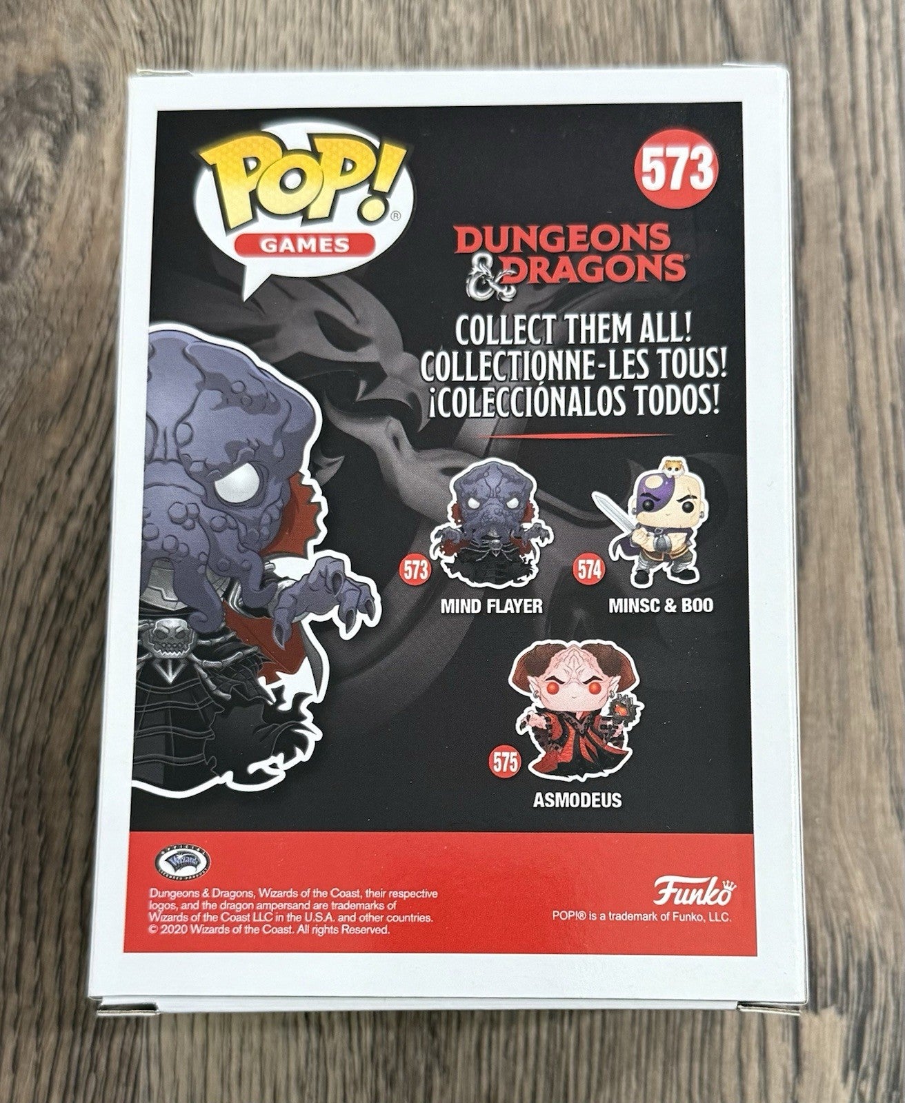 Funko Pop! Dungeons & Dragons - Mind Flayer #573 Vaulted w/ Protector