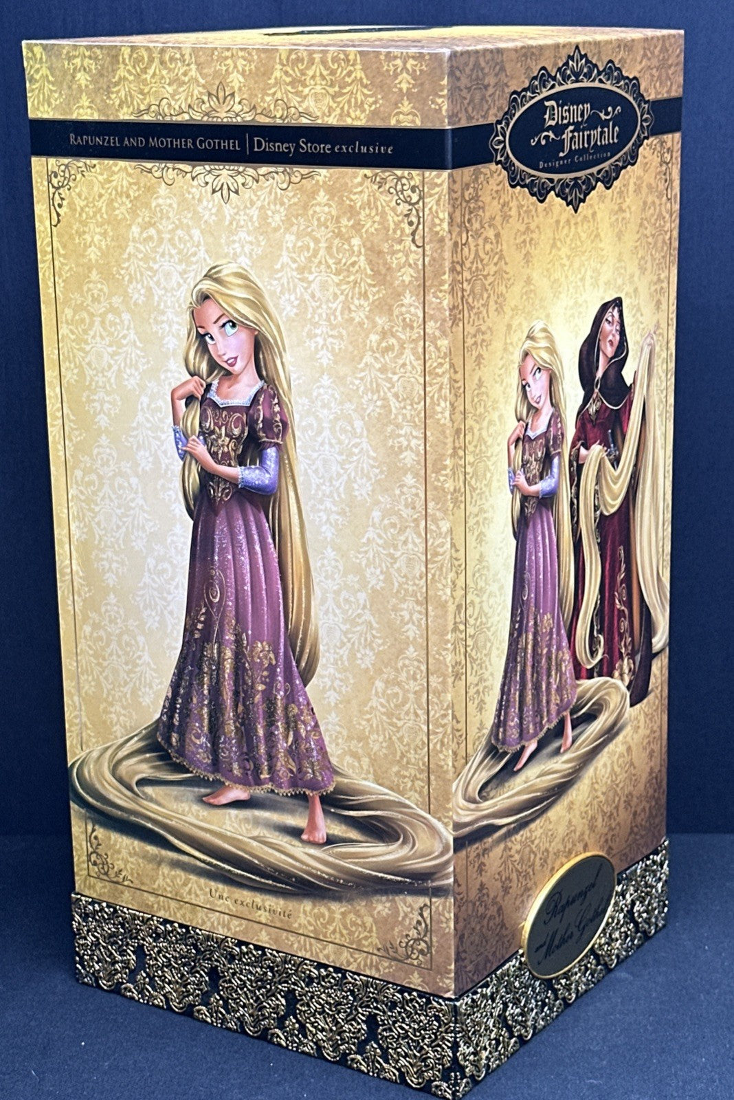 Disney Store Fairytale Designer Rapunzel &Mother Gothel Doll