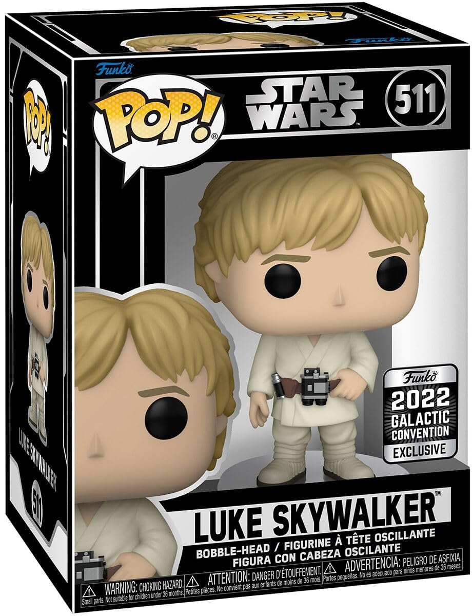 Limited Edition Funko Pop Star Wars Luke Skywalker Vinyl Collectible Figure
