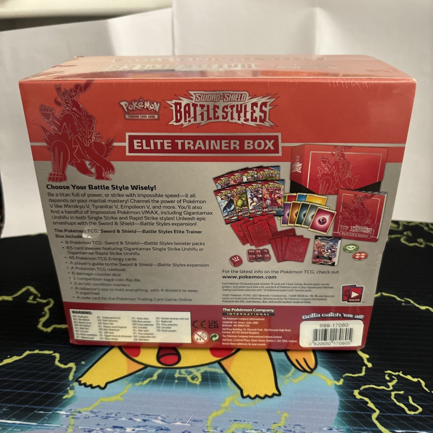Pokemon Battle Styles Elite Trainer Box FACTORY SEALED!!