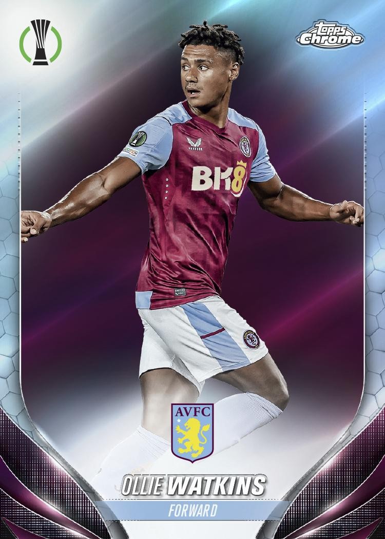 2023/24 TOPPS CHROME UEFA CLUB COMPETITIONS SOCCER 7-PACK BLASTER BOX