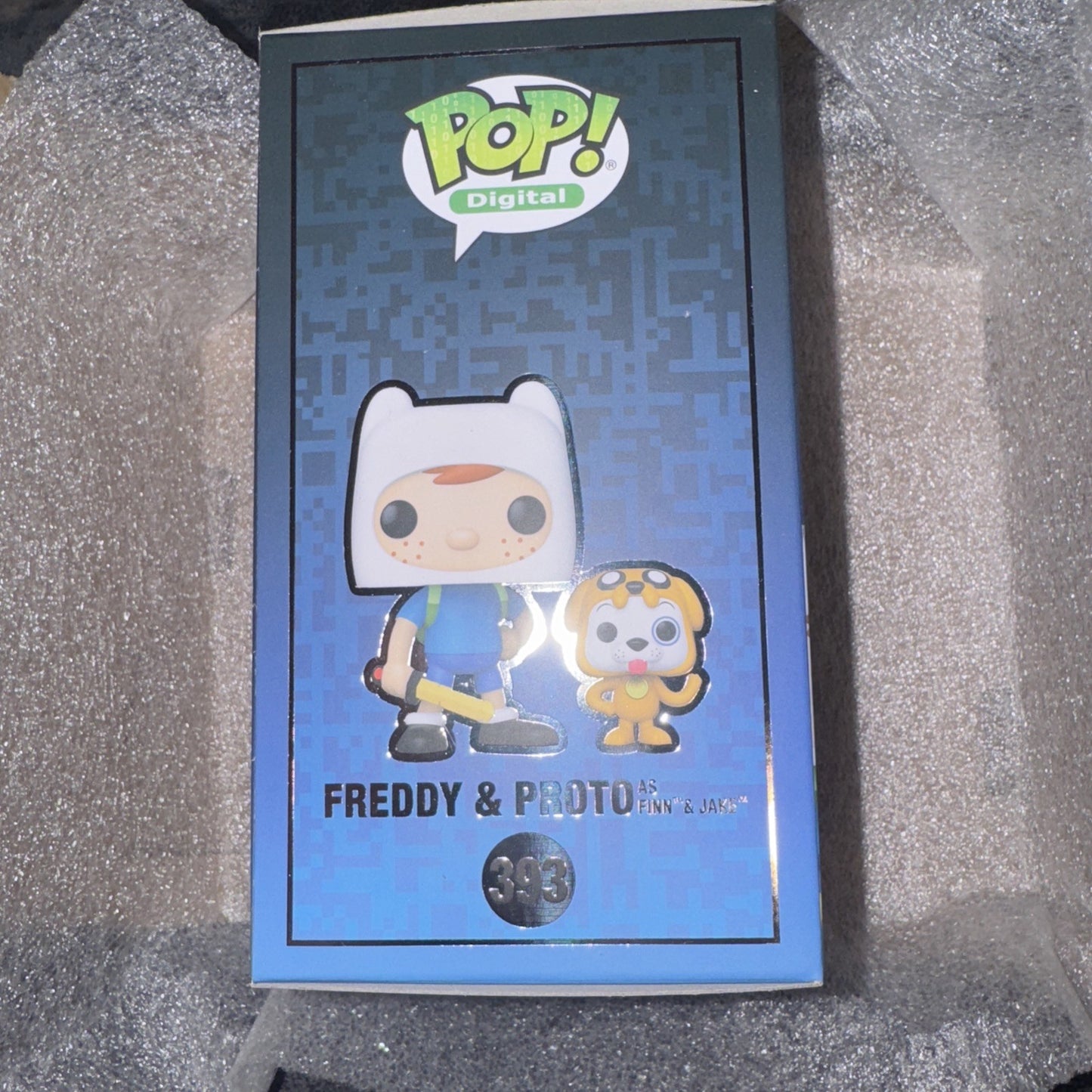 Funko Pop! Digital Adventure Time Freddy & Proto As Finn & Funko Digital Excl