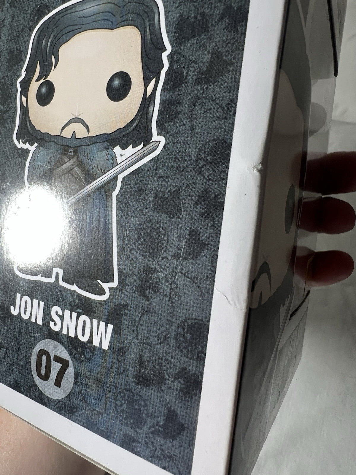Funko Pop! Game of Thrones Jon Snow #07 Vinyl Figure Hot Topic Exclusive New A2